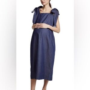 Hatch Women's Blue Midi Dress